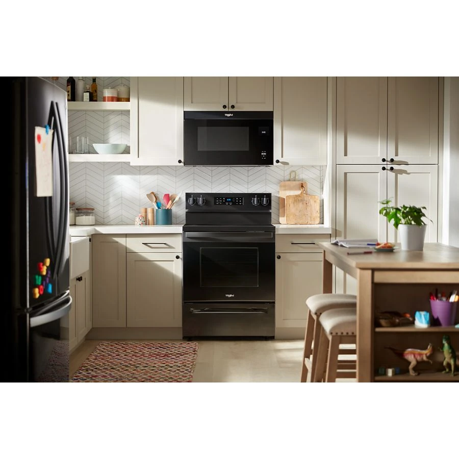 30-inch Electric Range with Air Cooking Technology WFES5730SB