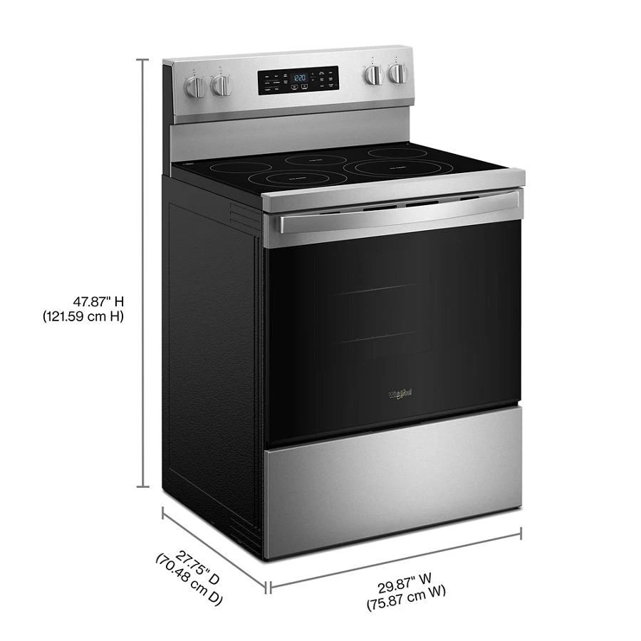 30-inch Electric Range with Air Cooking Technology view 13