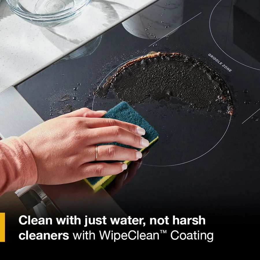 30-inch Electric Smart Range with Air Cooking Technology, No Preheat Air Fry, High Speed Preheat Oven, WipeClean™ Coating, and Steam/Self Clean view 14