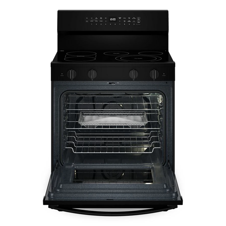 30-inch Electric Smart Range with Air Cooking Technology, No Preheat Air Fry, High Speed Preheat Oven, WipeClean™ Coating, and Steam/Self Clean view 2