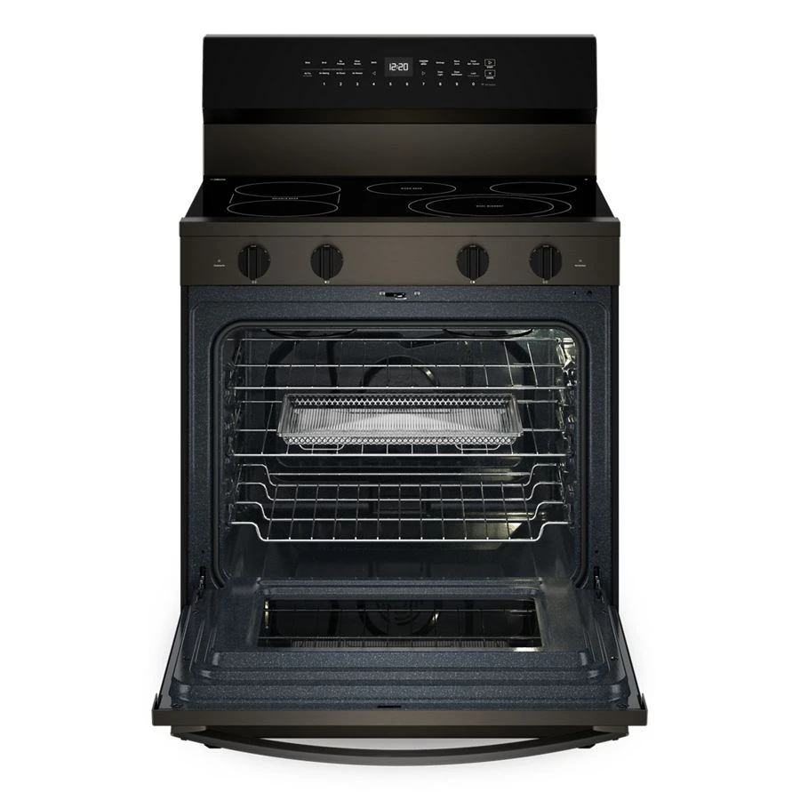 30-inch Electric Smart Range with Air Cooking Technology, No Preheat Air Fry, High Speed Preheat Oven, WipeClean™ Coating, and Steam/Self Clean view 2