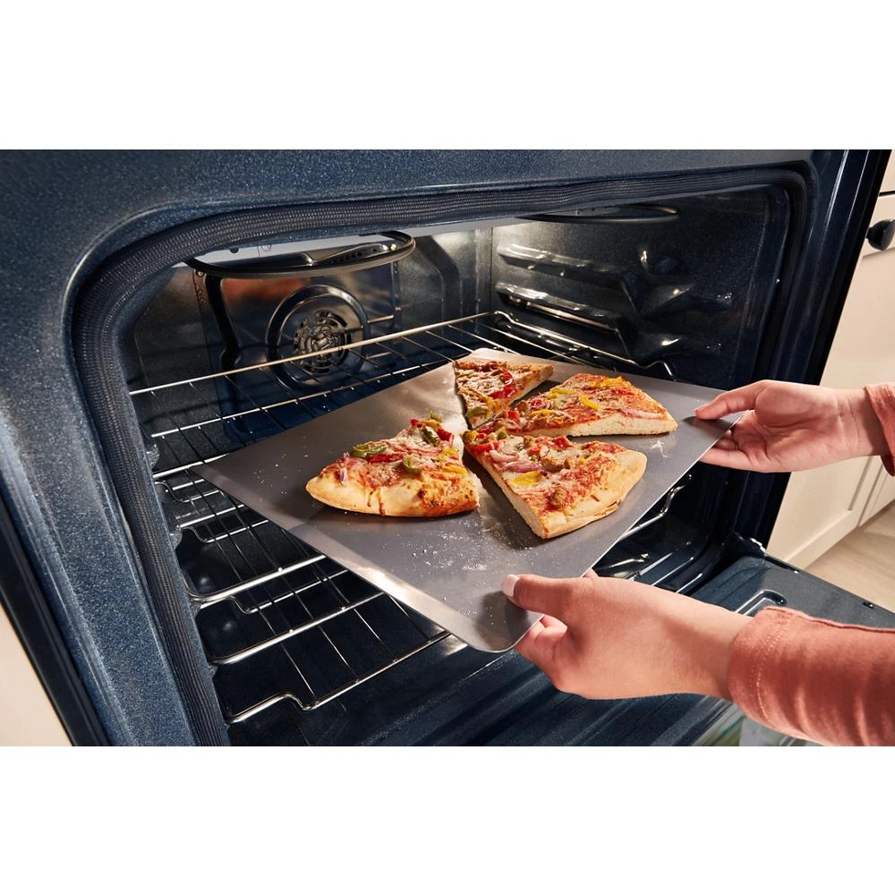 30-inch Electric Smart Range with Air Cooking Technology, No Preheat Air Fry, High Speed Preheat Oven, WipeClean™ Coating, and Steam/Self Clean view 29