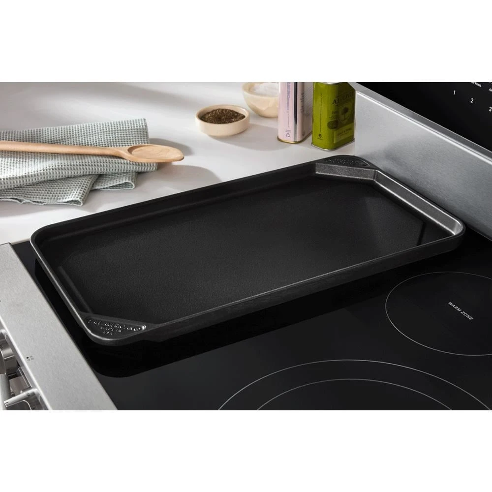 30-inch Electric Smart Range with Air Cooking Technology, No Preheat Air Fry, High Speed Preheat Oven, WipeClean™ Coating, and Steam/Self Clean view 53