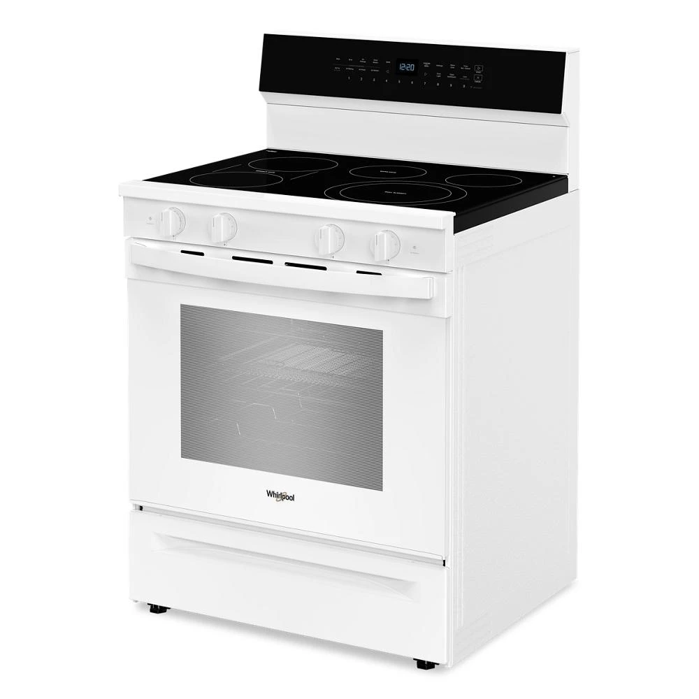 30-inch Electric Smart Range with Air Cooking Technology, No Preheat Air Fry, High Speed Preheat Oven, WipeClean™ Coating, and Steam/Self Clean view 10