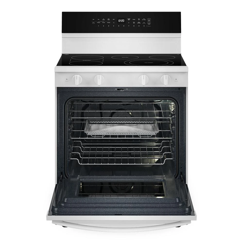 30-inch Electric Smart Range with Air Cooking Technology, No Preheat Air Fry, High Speed Preheat Oven, WipeClean™ Coating, and Steam/Self Clean view 15