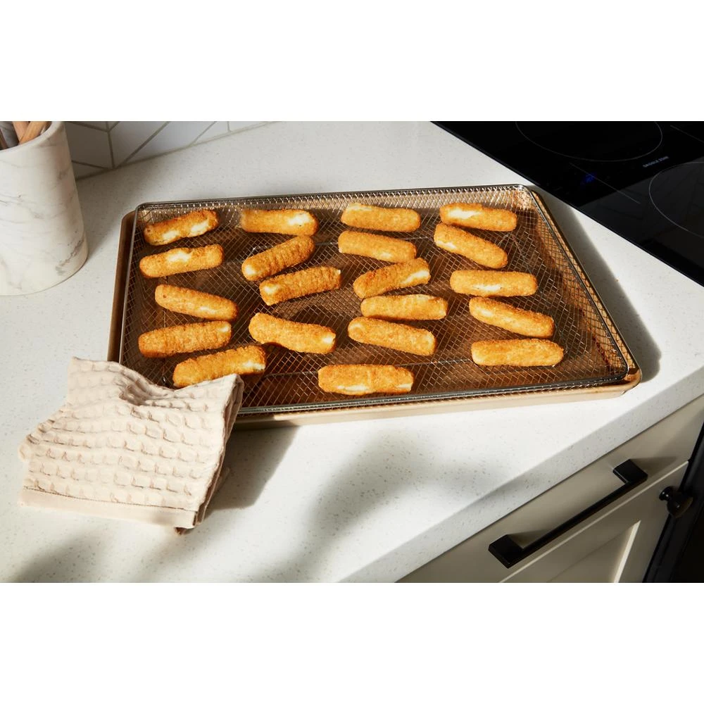 30-inch Electric Smart Range with Air Cooking Technology, No Preheat Air Fry, High Speed Preheat Oven, WipeClean™ Coating, and Steam/Self Clean view 21