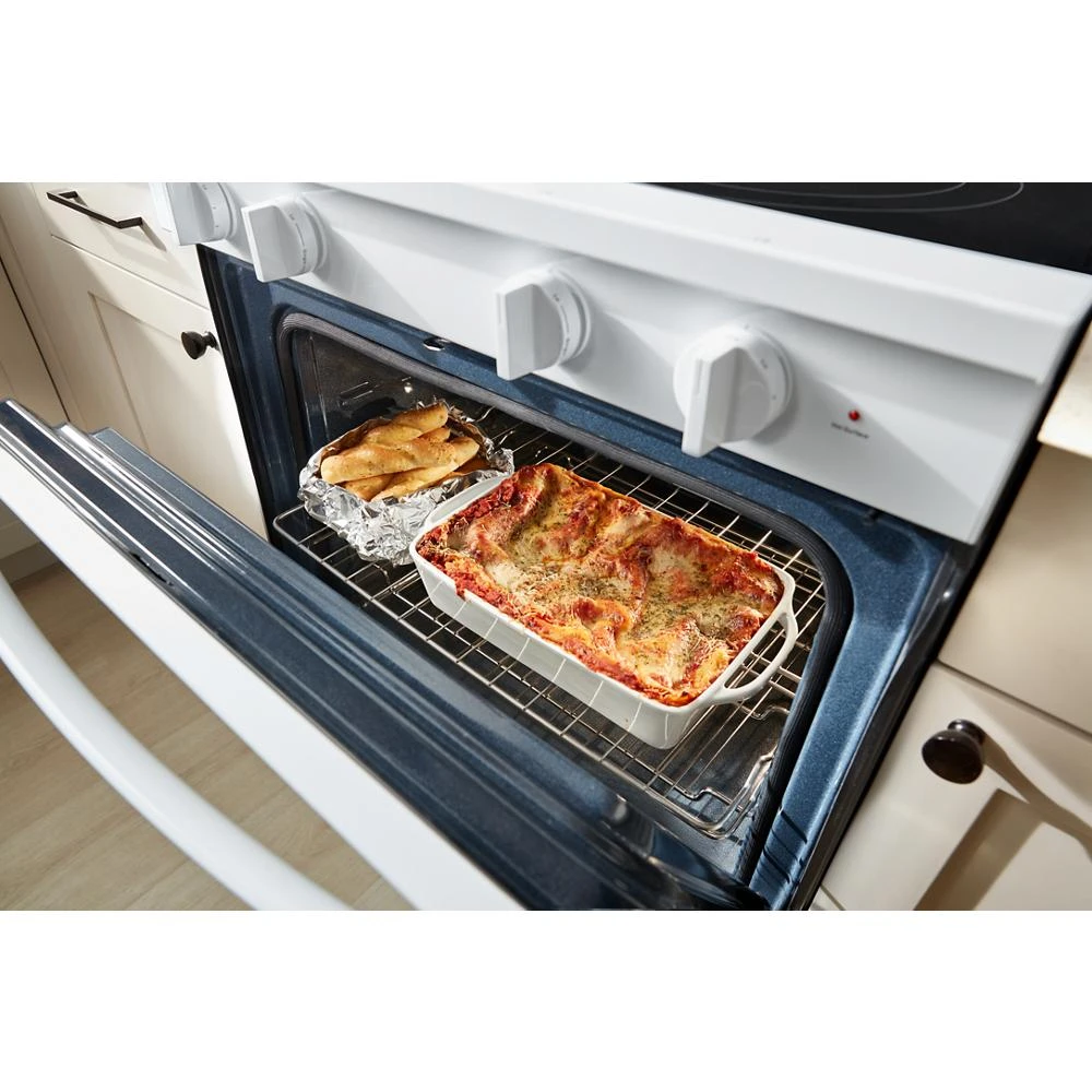30-inch Electric Smart Range with Air Cooking Technology, No Preheat Air Fry, High Speed Preheat Oven, WipeClean™ Coating, and Steam/Self Clean view 54