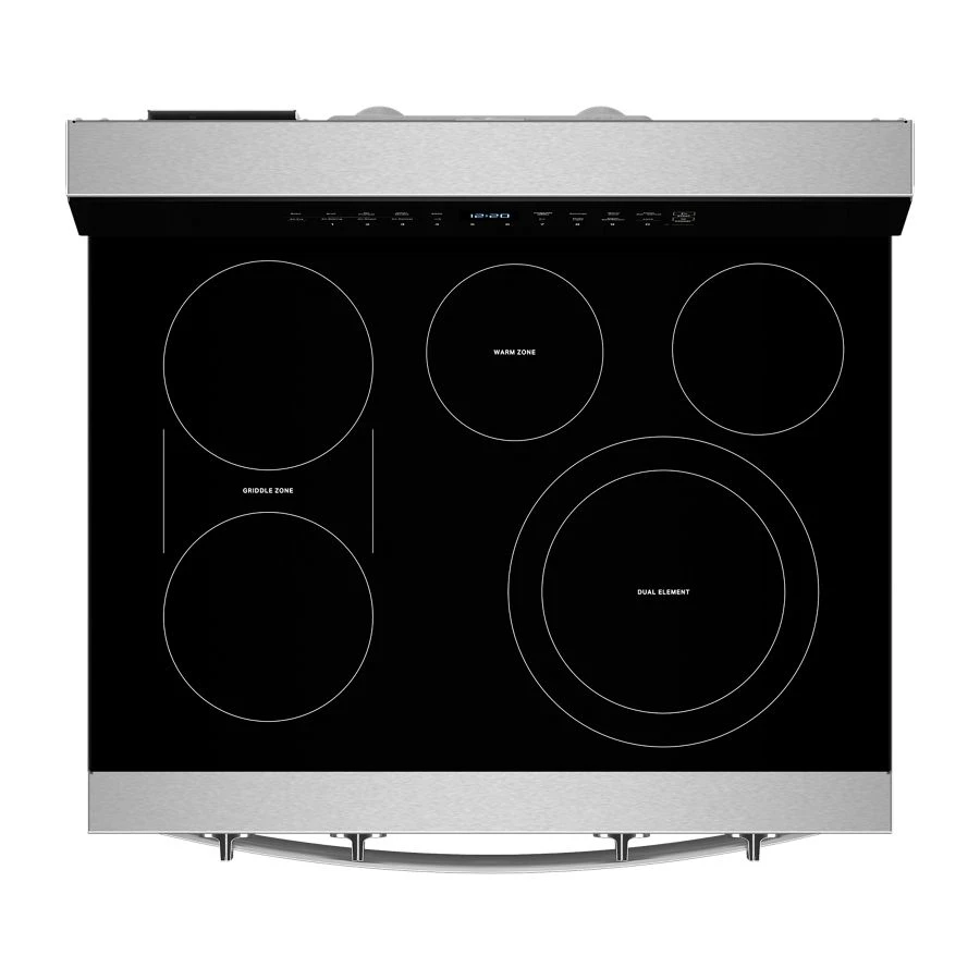 30-inch Electric Smart Range With Air Cooking Technology, No Preheat Air Fry, High Speed Preheat Oven, Wipeclean™ Coating, And Steam/self Clean view 17