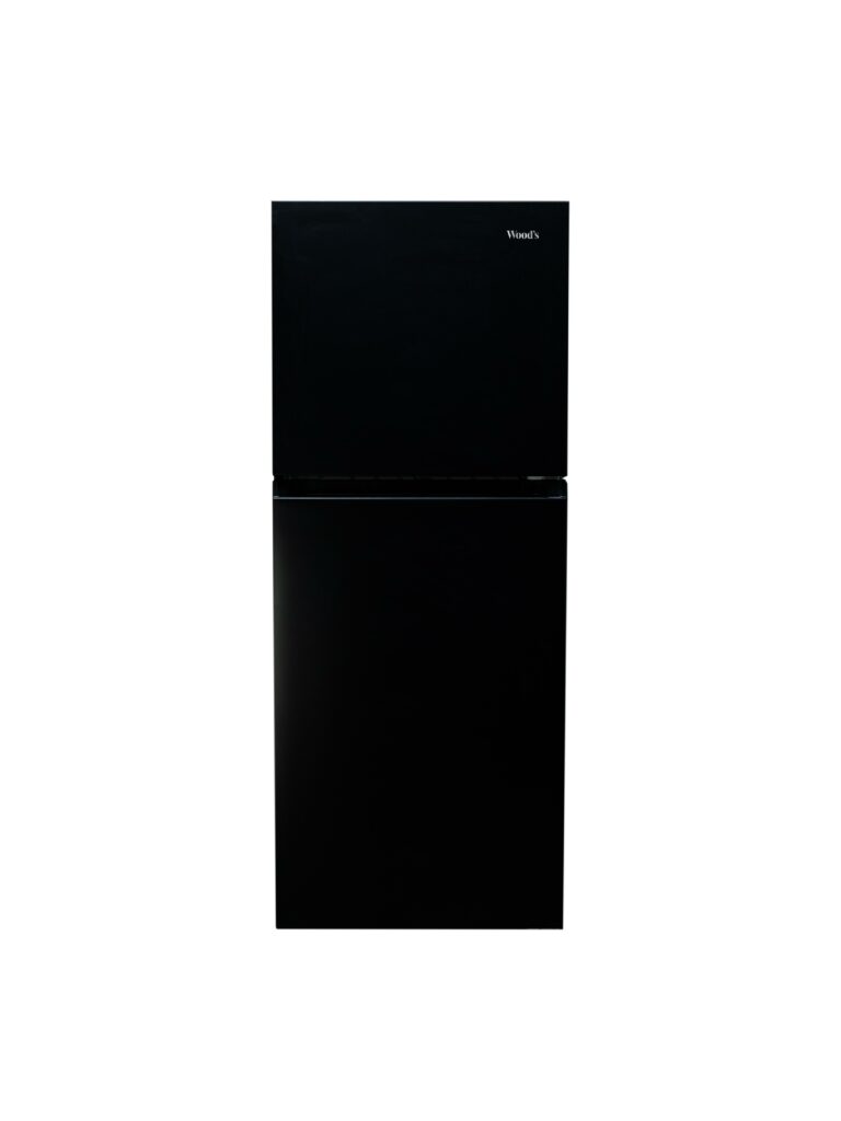 Wood’s 10.0 cu. ft. Top Mount Frost-Free Fridge in Black WFF100B