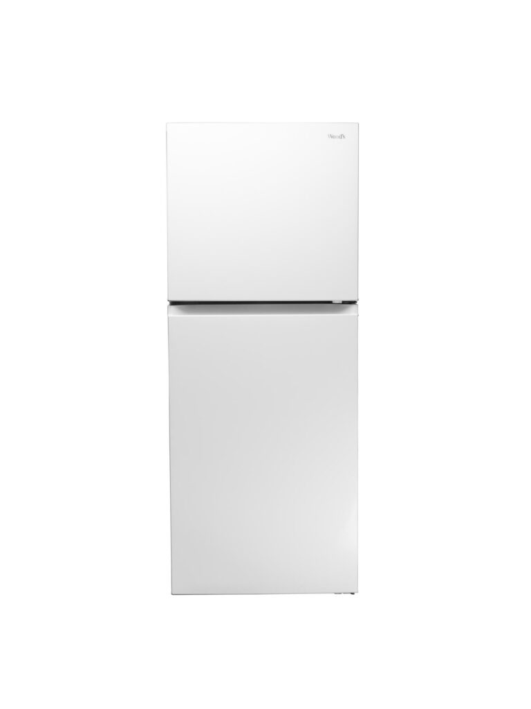 Woods 10.0 cu. ft. Top Mount Frost-Free Fridge in White WFF100W