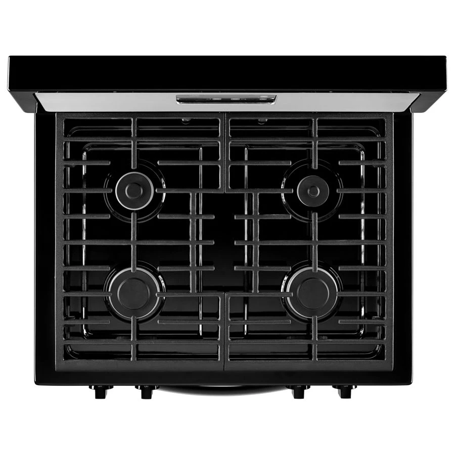 Whirlpool® 5.1 Cu. Ft. Freestanding 4-Burner Gas Stove WFG320M0BS