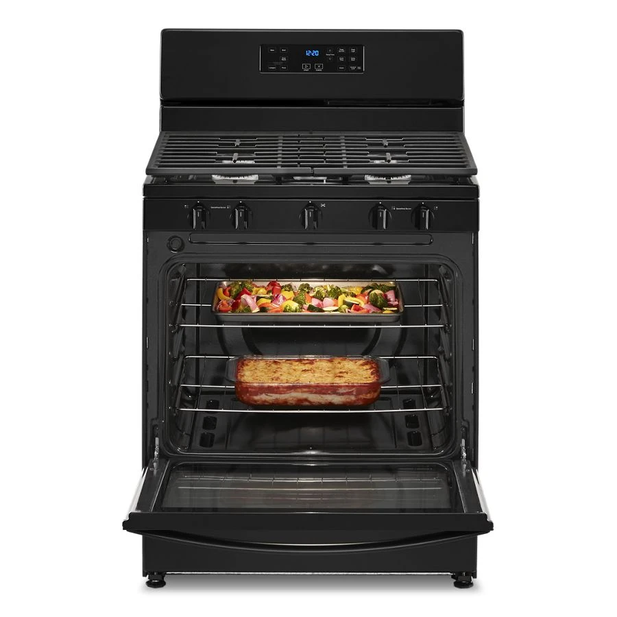 5.1 Cu. Ft. Freestanding Gas Range with Edge to Edge Cooktop view 3
