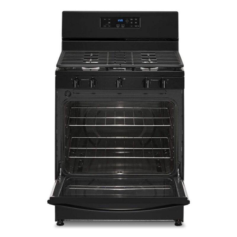 5.1 Cu. Ft. Freestanding Gas Range with Edge to Edge Cooktop WFG505M0MB