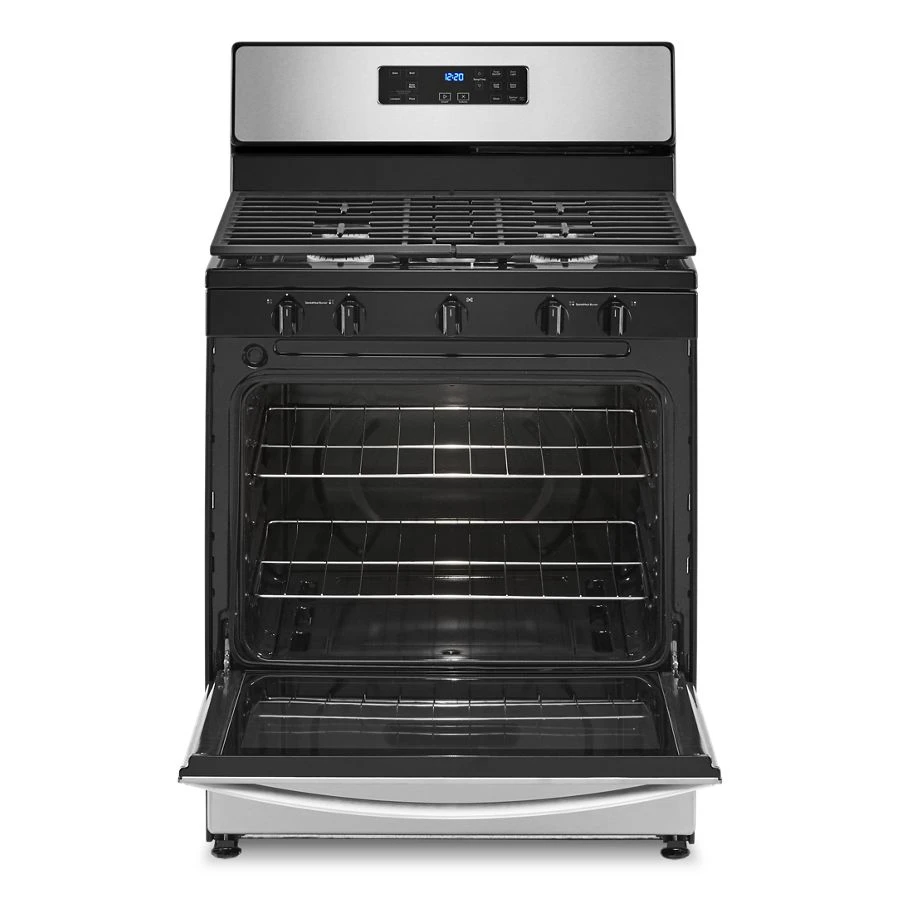 5.1 Cu. Ft. Freestanding Gas Range with Edge to Edge Cooktop view 3