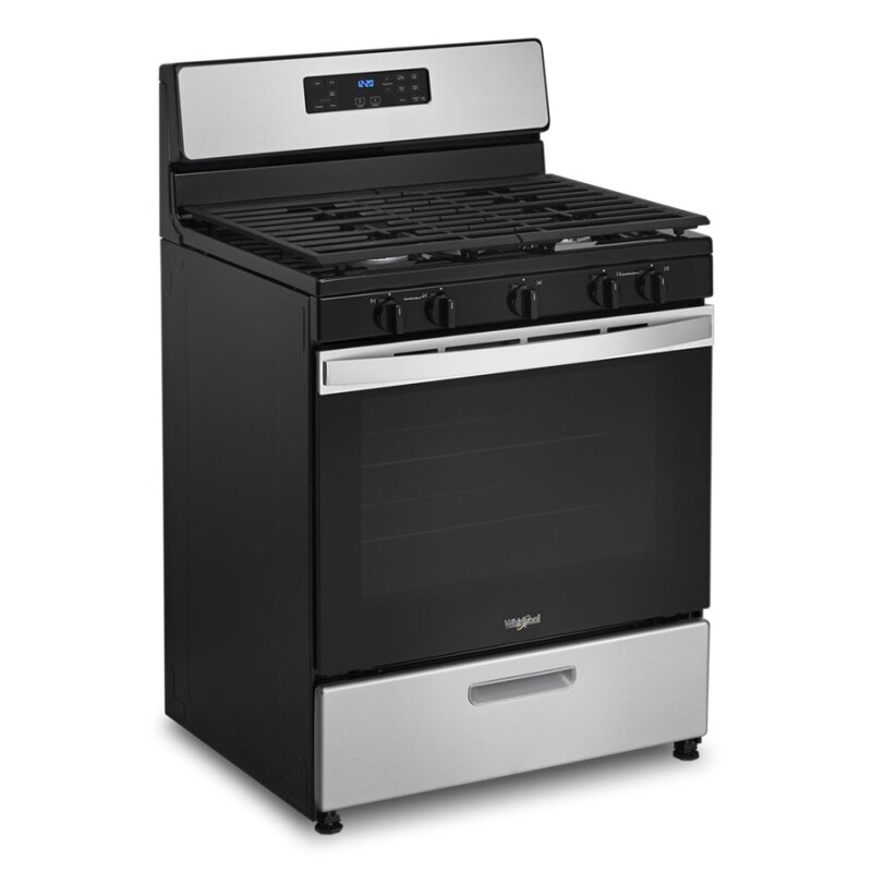 5.1 Cu. Ft. Freestanding Gas Range with Edge to Edge Cooktop WFG505M0MS