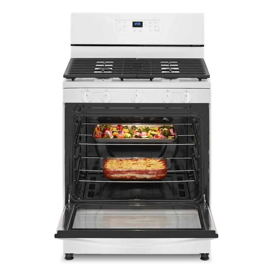 5.1 Cu. Ft. Freestanding Gas Range with Edge to Edge Cooktop view 3