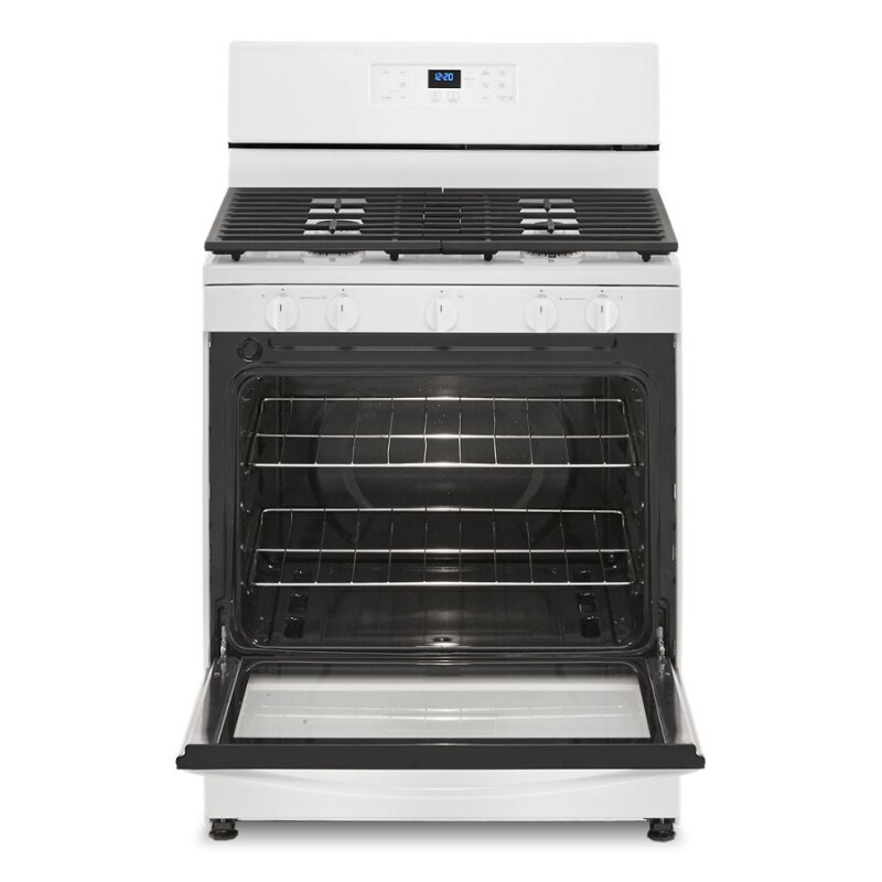 5.1 Cu. Ft. Freestanding Gas Range with Edge to Edge Cooktop WFG505M0MW