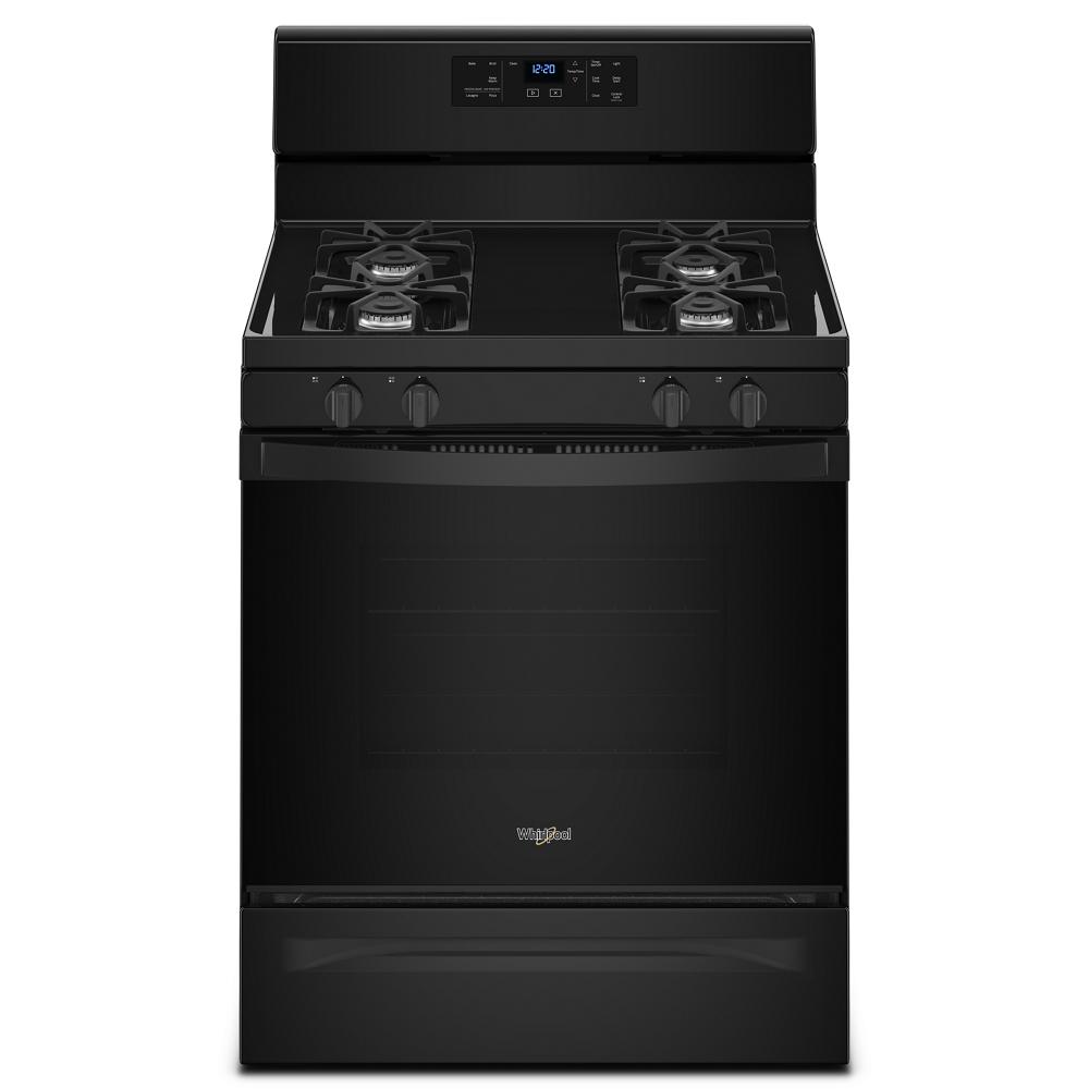 5.0 cu. ft. Freestanding Gas Range with Adjustable Self-Cleaning WFG510S0HB