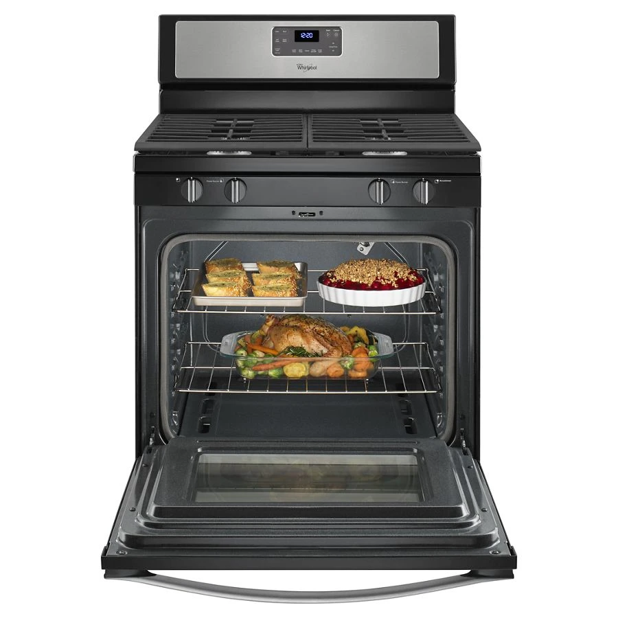 5.0 Cu. Ft. Freestanding Gas Range with AccuBake® Temperature Management System WFG515S0ES