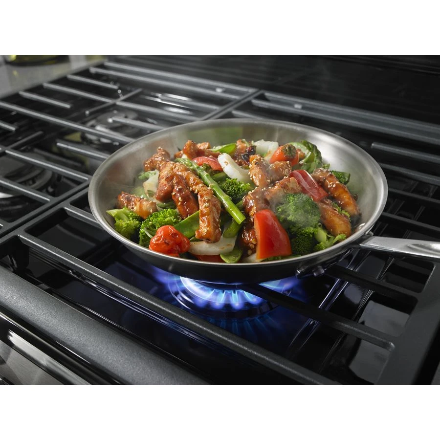5.0 Cu. Ft. Freestanding Gas Range with AccuBake® Temperature Management System WFG515S0ES