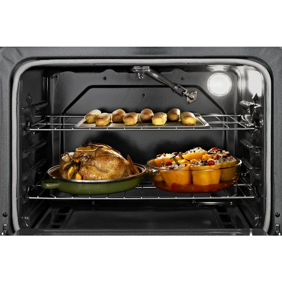5.0 Cu. Ft. Freestanding Gas Range with AccuBake® Temperature Management System WFG515S0ES