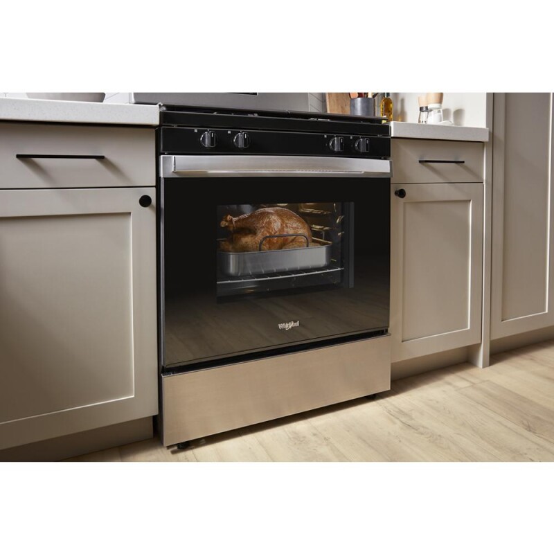 5.0 Cu. Ft. Freestanding Gas Range with Storage Drawer WFG515S0MB