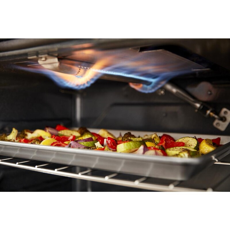 5.0 Cu. Ft. Freestanding Gas Range with Storage Drawer WFG515S0MW