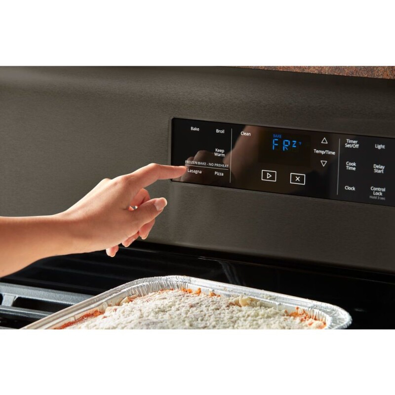 5.0 cu. ft. Freestanding Gas Range with Center Oval Burner WFG525S0HV