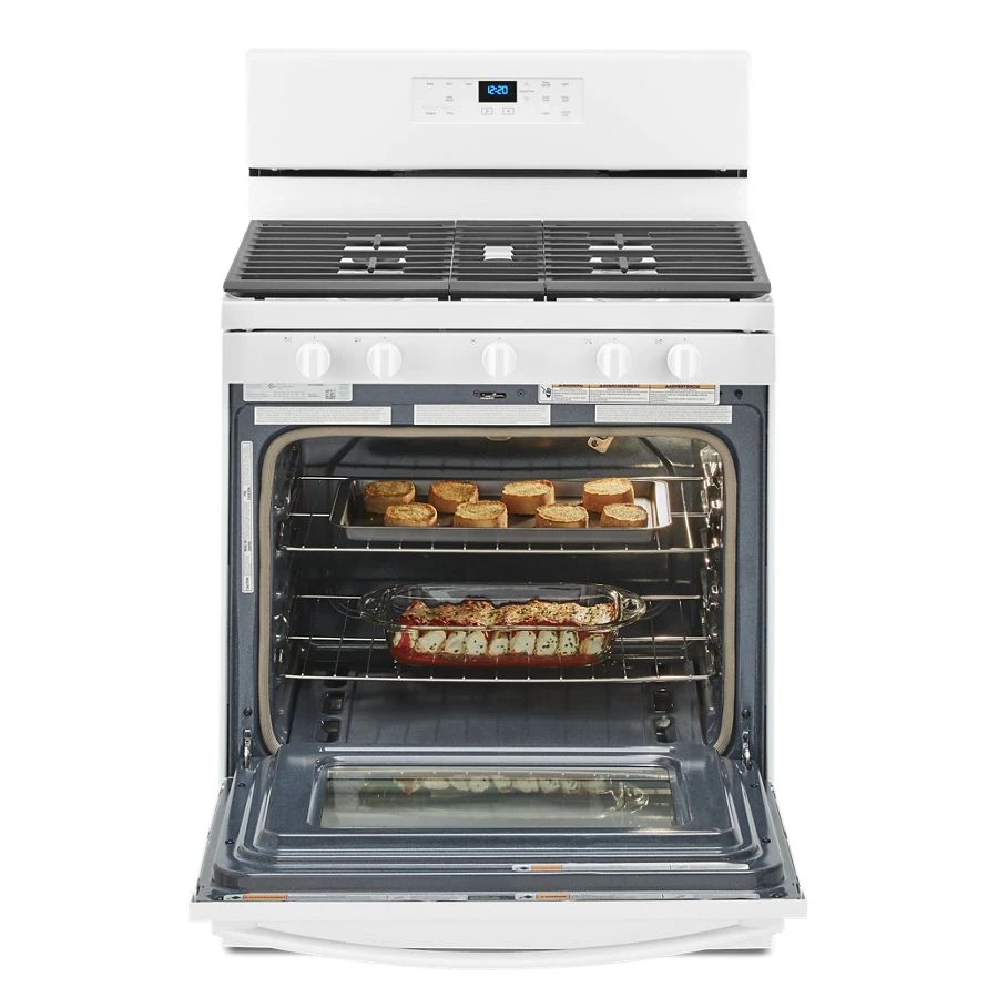 5.0 cu. ft. Gas Range with Center Oval Burner WFG525S0JW, product image 3 of 10