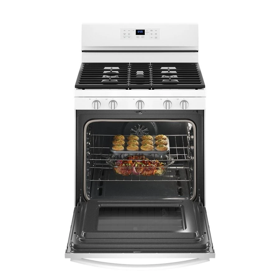 5.0 cu. ft. Whirlpool® gas convection oven with Frozen Bake™ technology WFG550S0HW