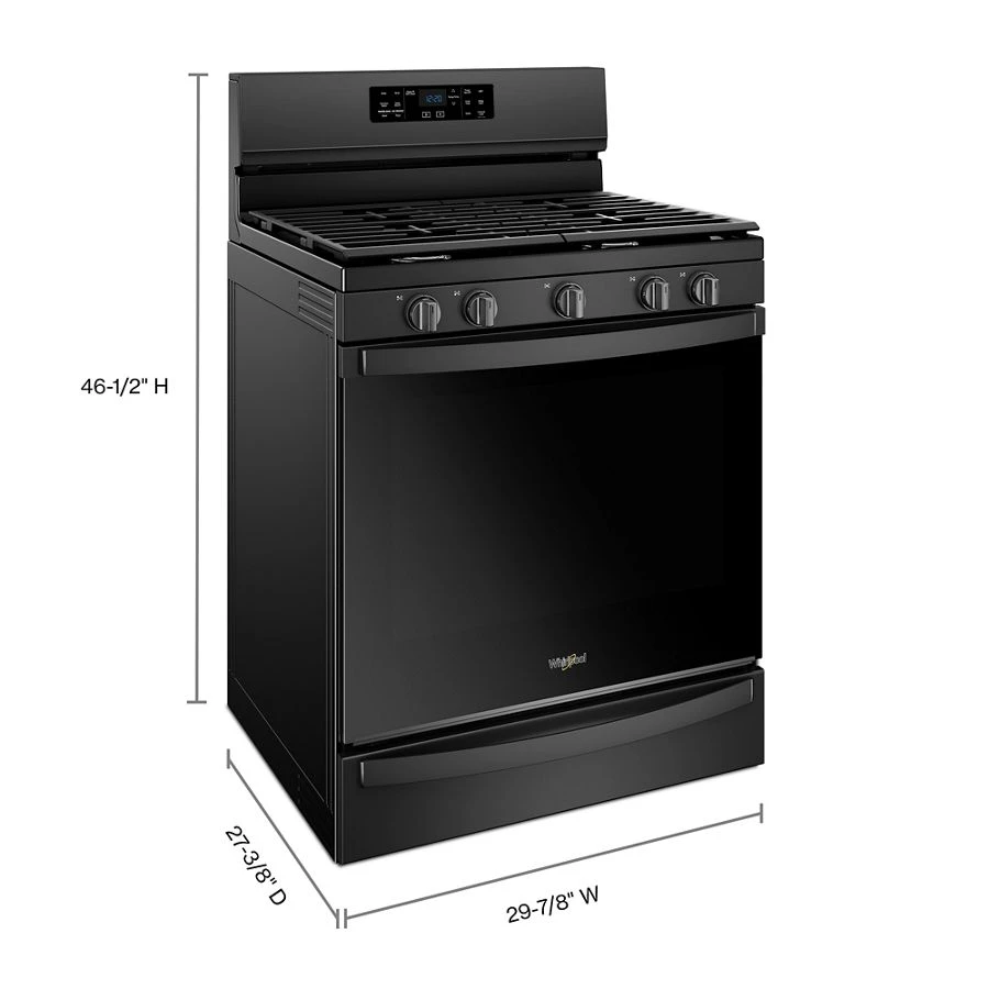 5.8 cu. ft. Freestanding Gas Range with Frozen Bake™ Technology WFG775H0HB