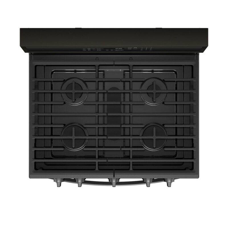 5.8 cu. ft. Smart Freestanding Gas Range with EZ-2-Lift Grates WFG975H0HV