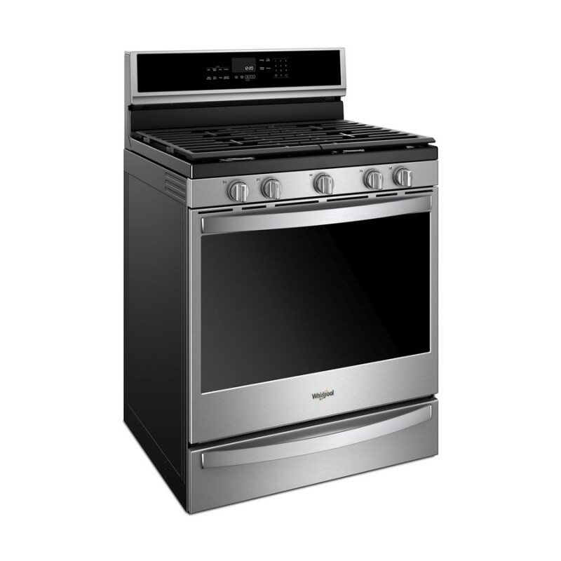 5.8 cu. ft. Smart Freestanding Gas Range with EZ-2-Lift Grates WFG975H0HZ