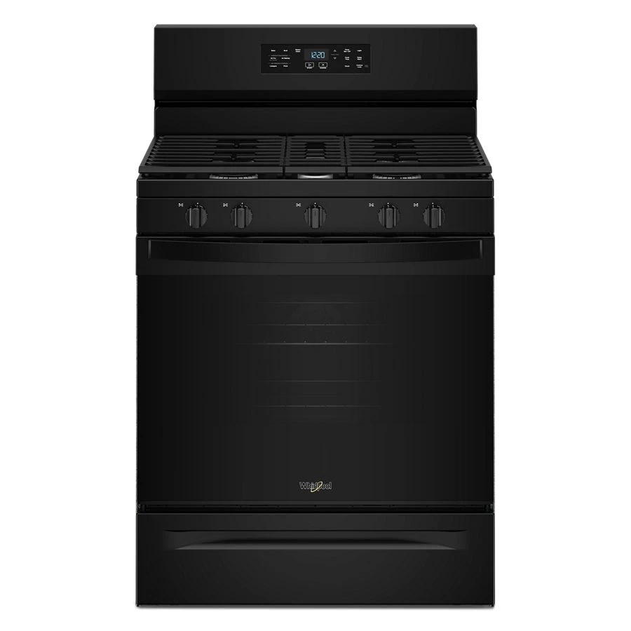30-inch Gas Range with Air Cooking Technology and Steam Clean WFGS4530SB
