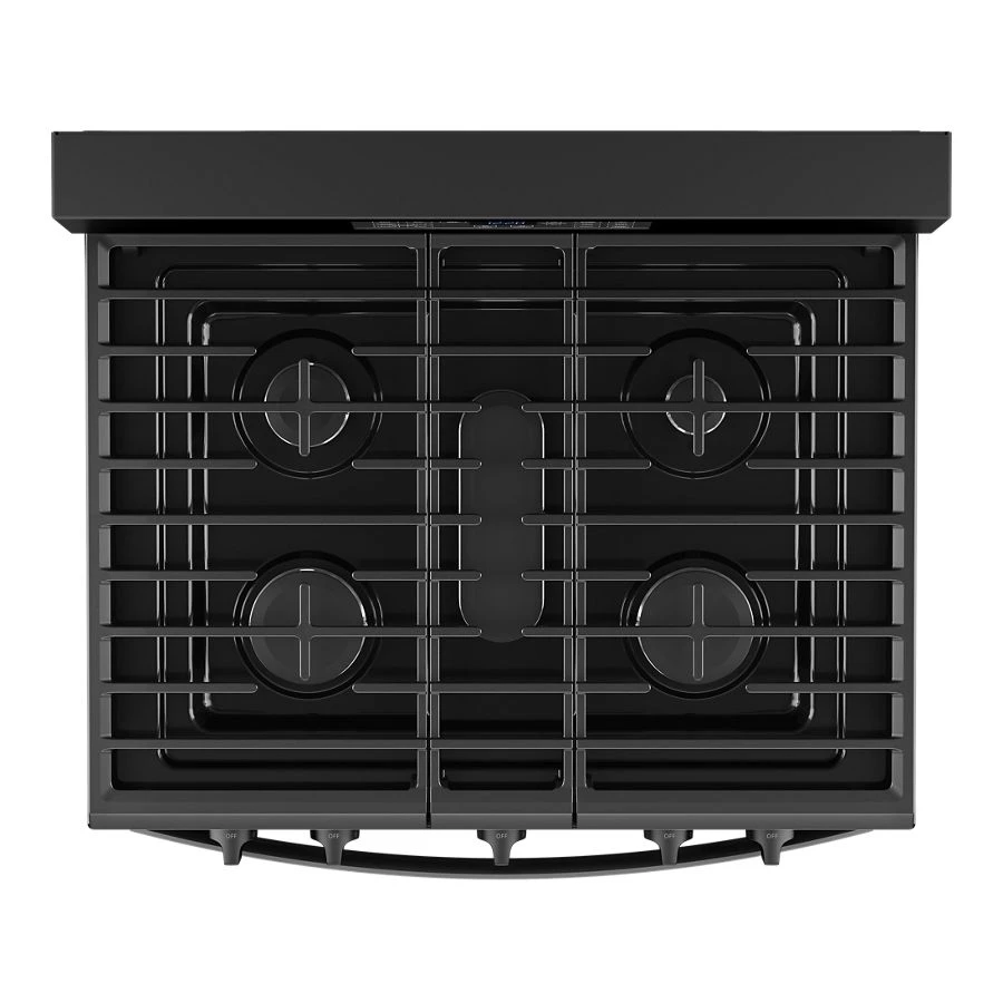 30-inch Gas Range with Air Cooking Technology and Steam Clean WFGS4530SB
