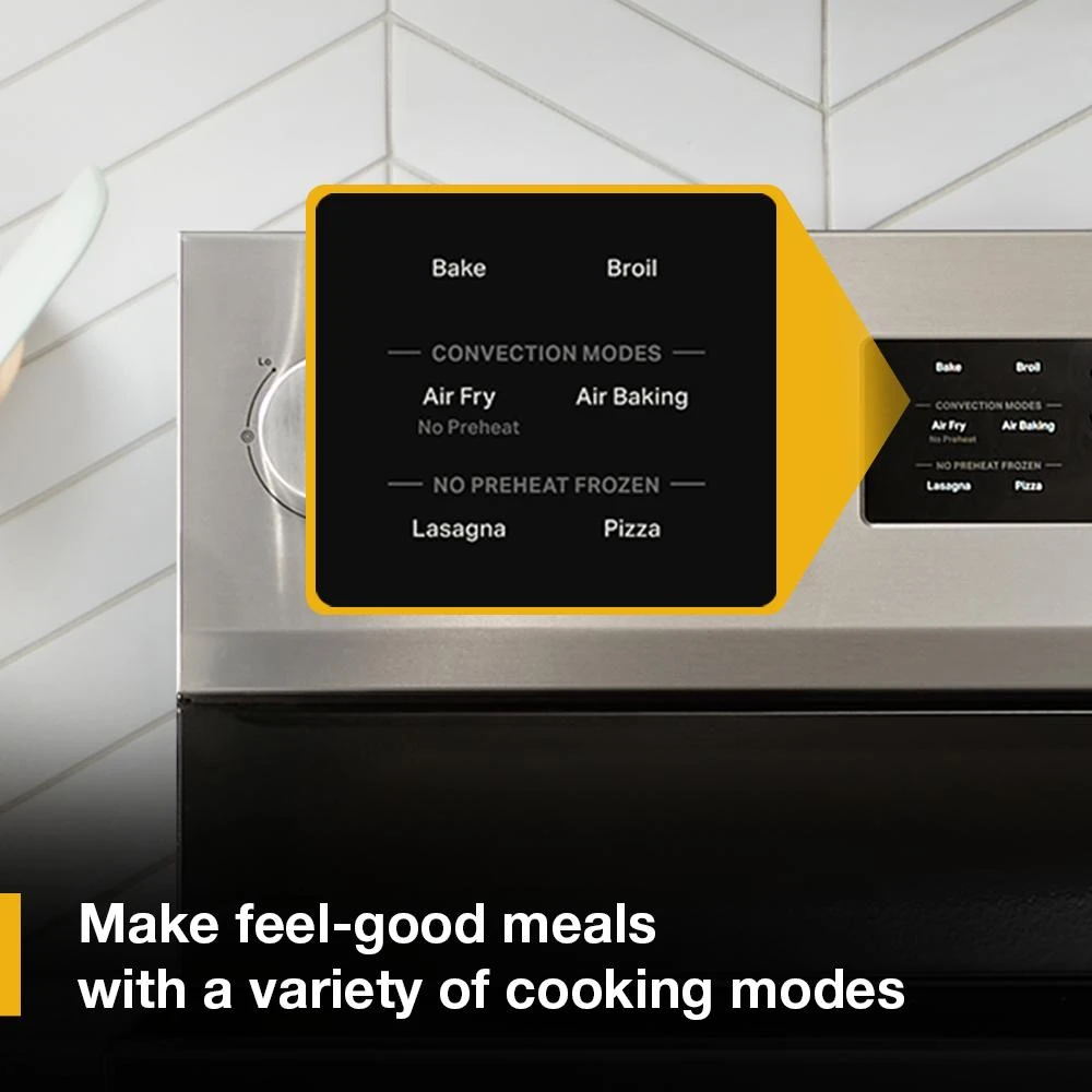 30-inch Gas Range with Air Cooking Technology and Steam Clean view 26