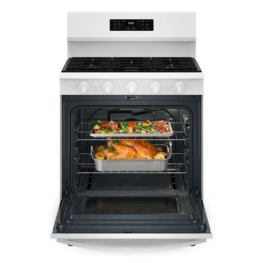 30-inch Gas Range with Air Cooking Technology, No Preheat Air Fry and Air Baking and Self Clean view 9
