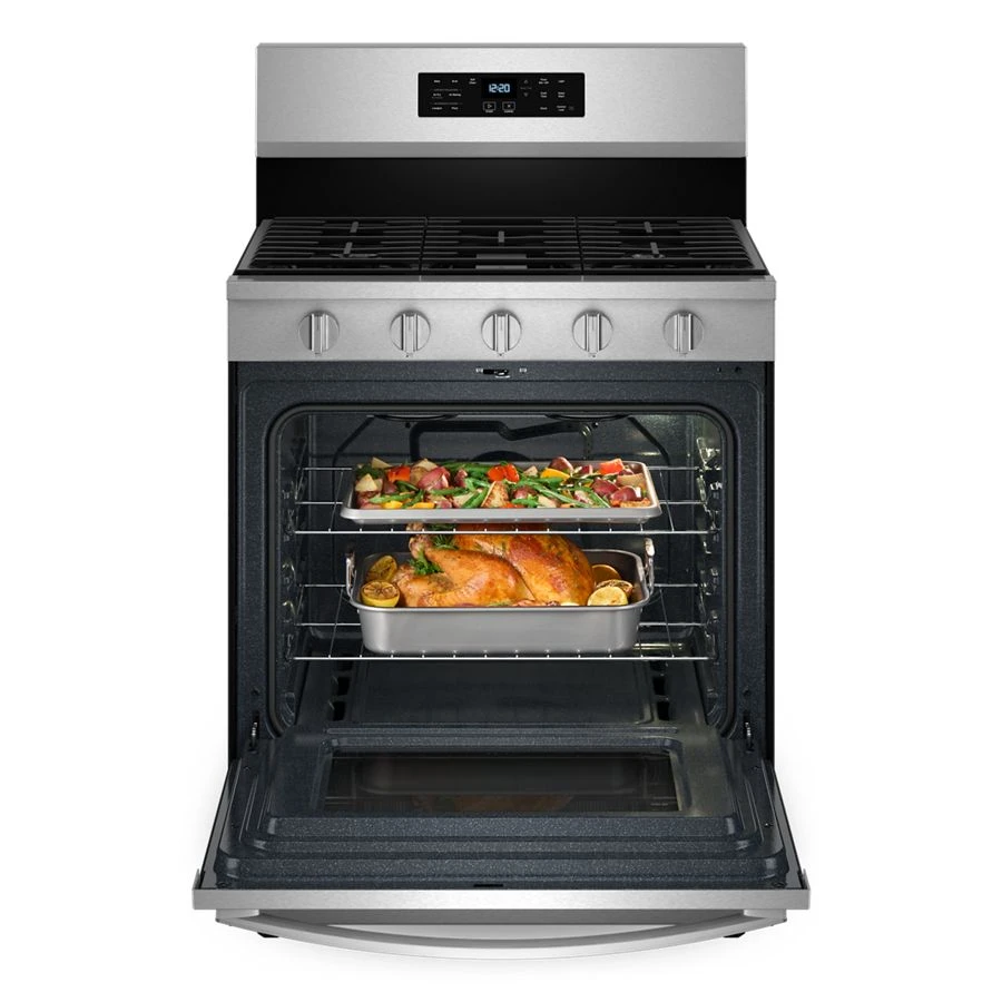 30-inch Gas Range with Air Cooking Technology, No Preheat Air Fry and Air Baking and Self Clean view 8