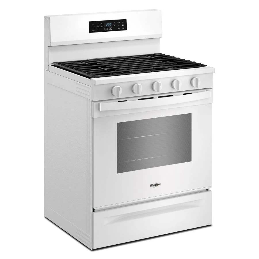 30-inch Gas Range with Air Cooking Technology and EZ-2-Lift™ Hinged Grates WFGS5730SW