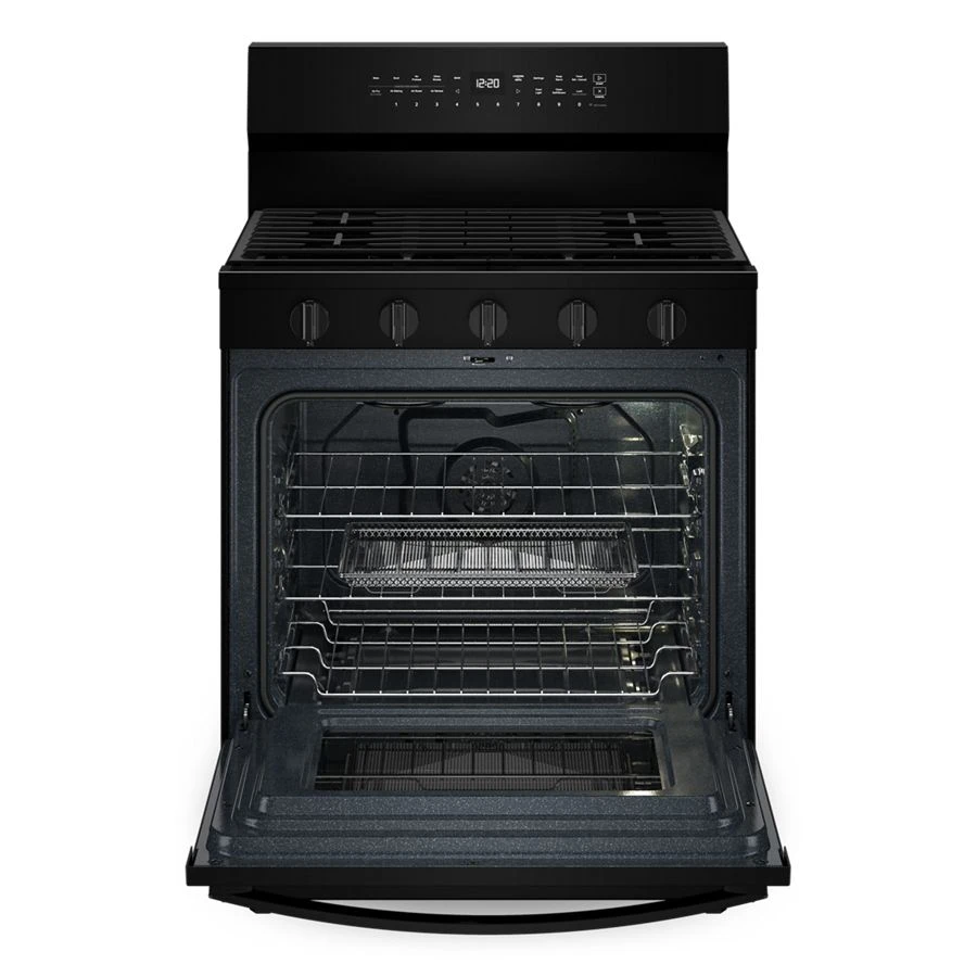 30-inch Smart Gas Range with Air Cooking Technology, No Preheat Air Fry, Steam/Self Clean and High Speed Preheat view 9