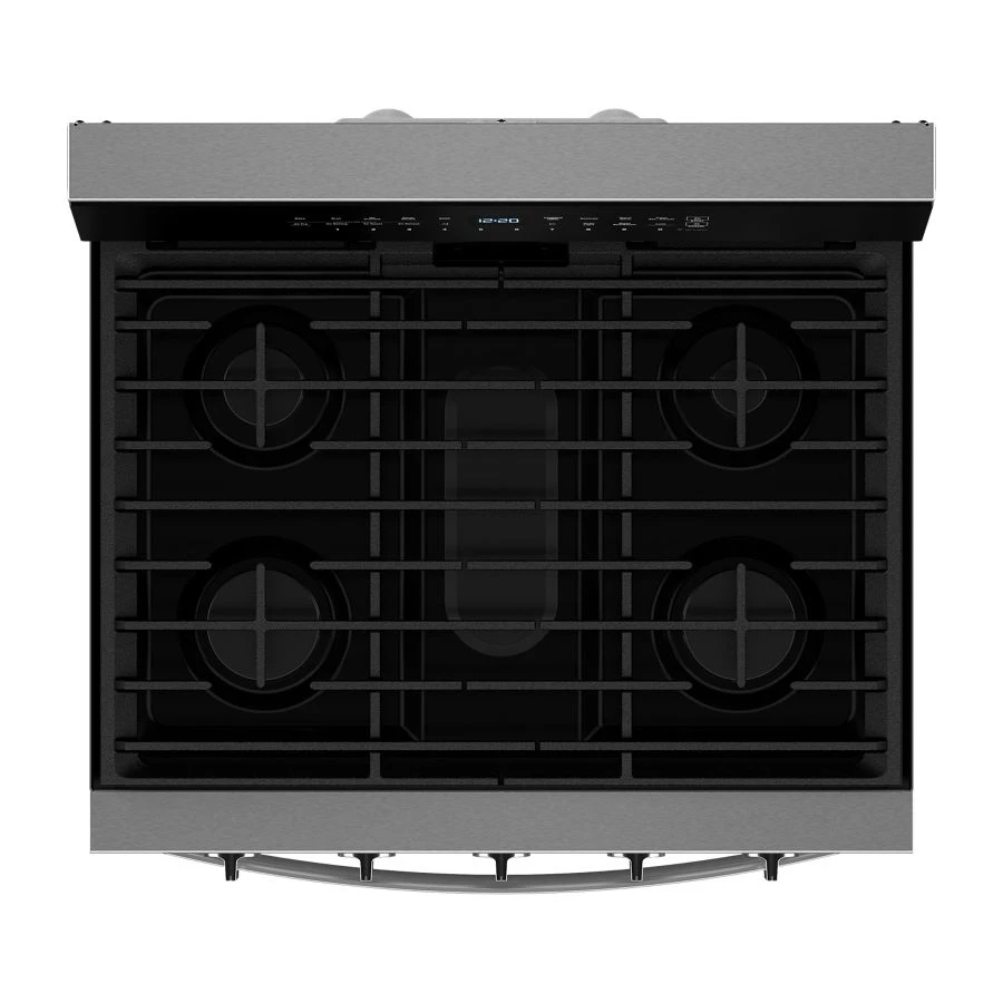 30-inch Smart Gas Range With Air Cooking Technology, No Preheat Air Fry, Steam/self Clean And High Speed Preheat view 19