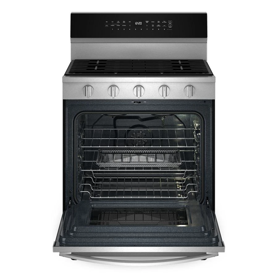 30-inch Smart Gas Range With Air Cooking Technology, No Preheat Air Fry, Steam/self Clean And High Speed Preheat view 9