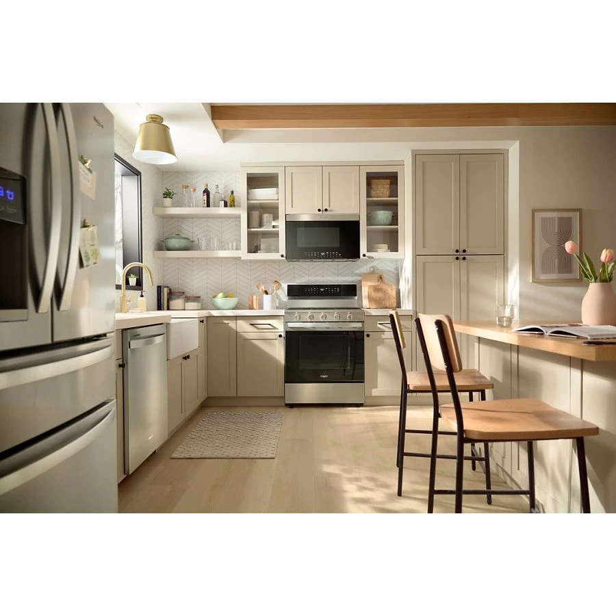 30-inch Smart Gas Range With Air Cooking Technology, No Preheat Air Fry, Steam/self Clean And High Speed Preheat view 6