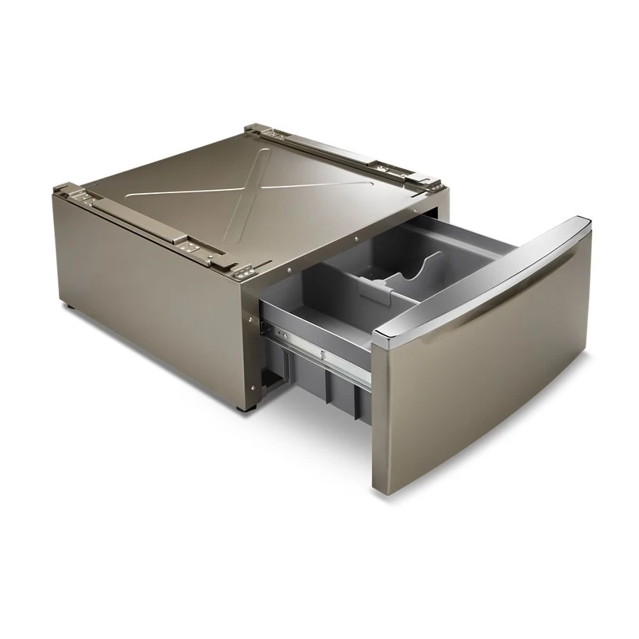 11.3" Pedestal For Front Load Washer And Dryer With Storage view 4