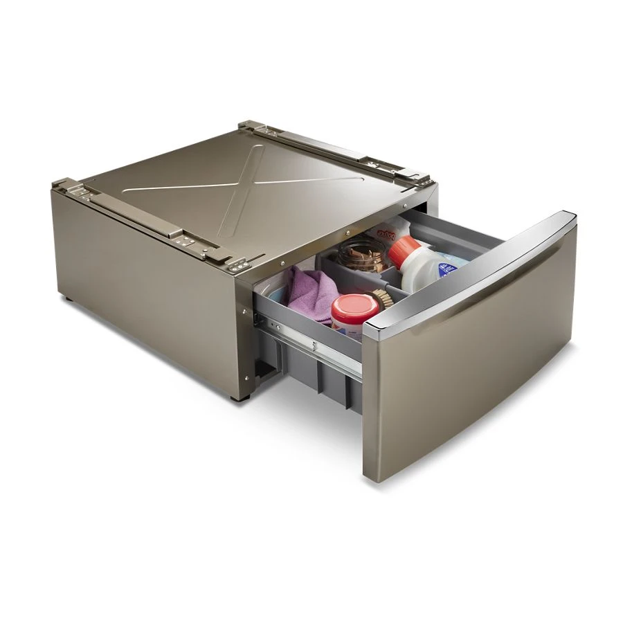 11.3" Pedestal For Front Load Washer And Dryer With Storage view 5