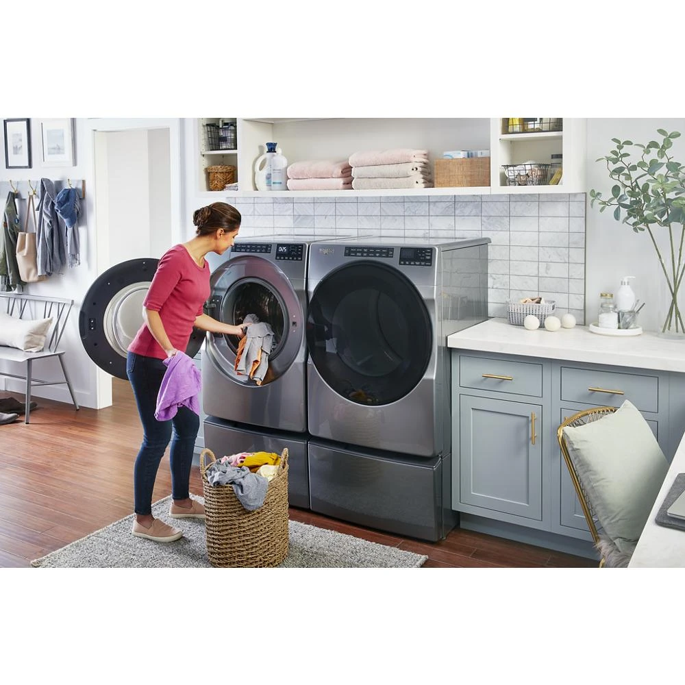 4.5 Cu. Ft. Front Load Washer with Quick Wash Cycle WFW5605MC