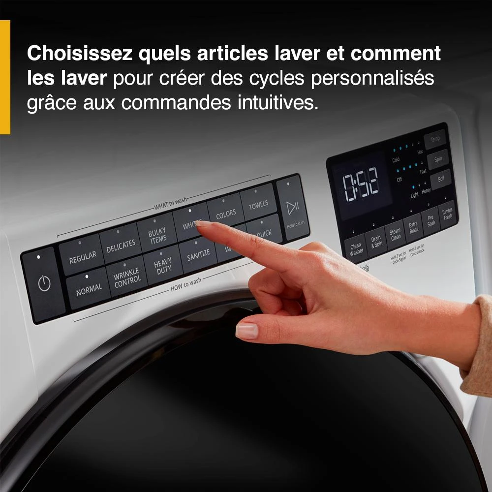 4.5 Cu. Ft. Front Load Washer with Quick Wash Cycle view 44