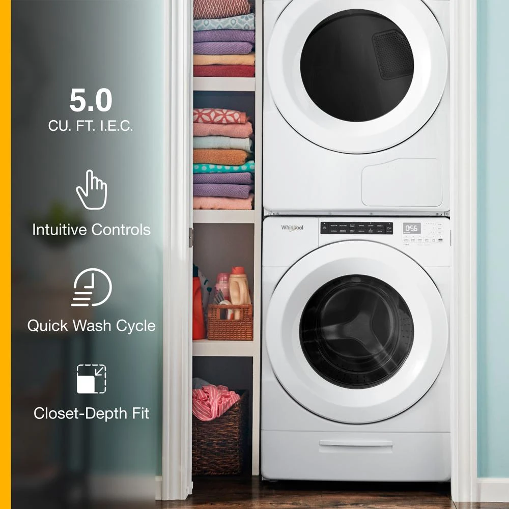 4.3 cu. ft. Closet-Depth Front Load Washer with Intuitive Controls view 13