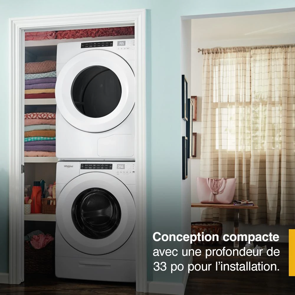4.3 cu. ft. Closet-Depth Front Load Washer with Intuitive Controls view 4