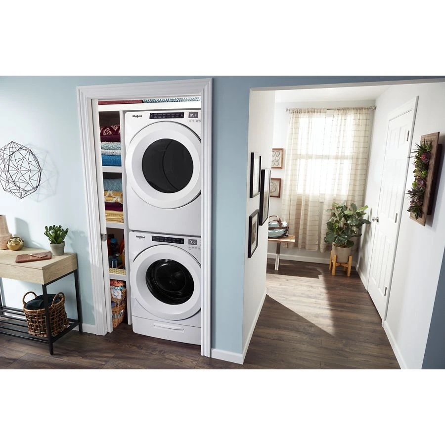 4.5 cu. ft. Closet-Depth Front Load Washer with Load & Go Dispenser WFW5620HW